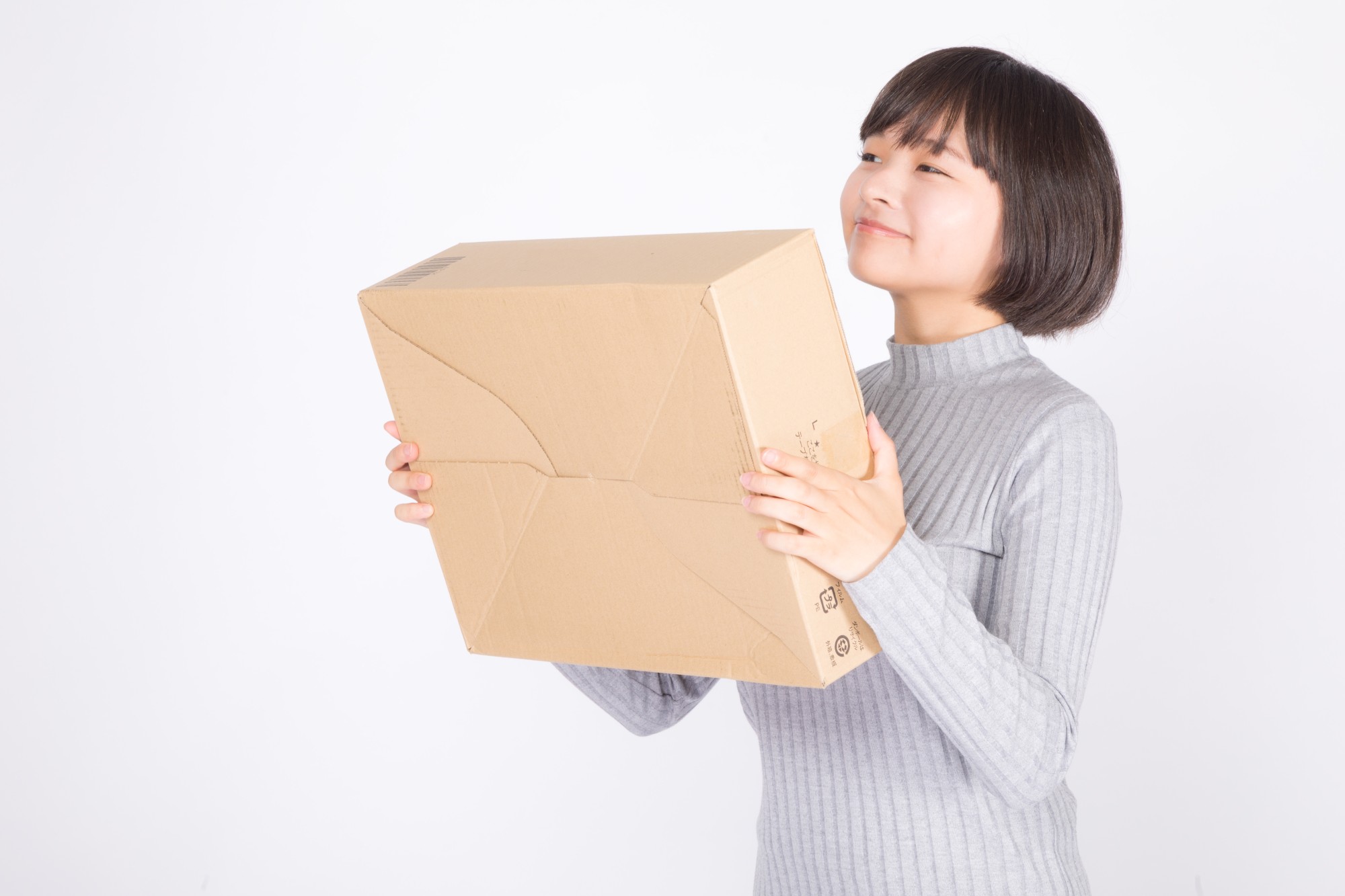 軽量部品　ラックの取り外しと検品